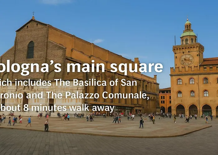 아파트 Design Con Affaccio Su Palazzograssi In Centro Storico 볼로냐